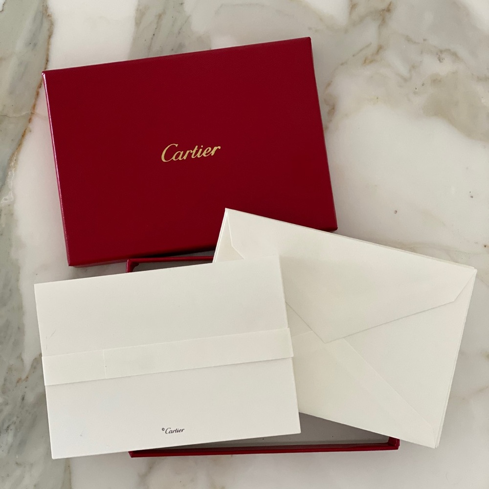 Cartier Stationery Set